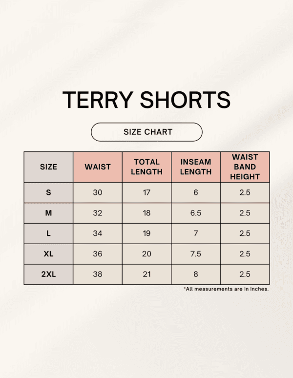 Men’s Terry Shorts – Soft, Comfortable & Casual Style - Image 3