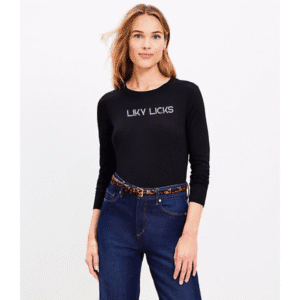 "Women’s Long Sleeve Cotton Tee – Soft & Comfortable"