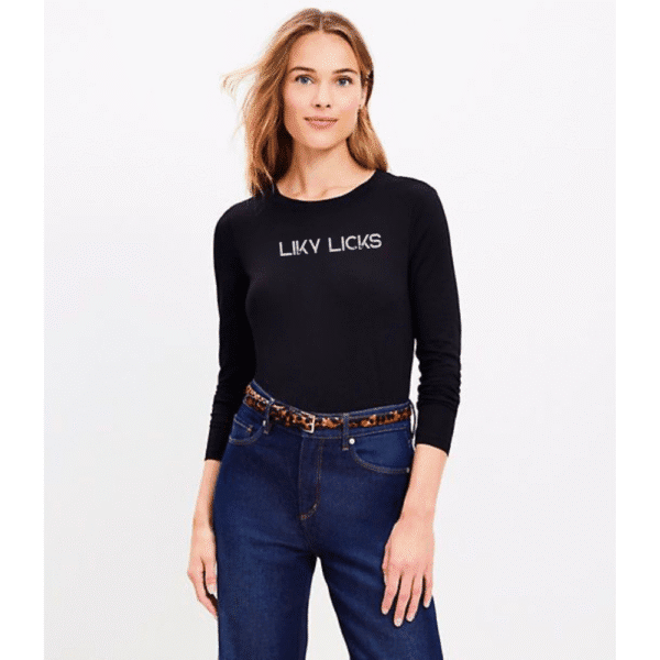 "Women’s Long Sleeve Cotton Tee – Soft & Comfortable"