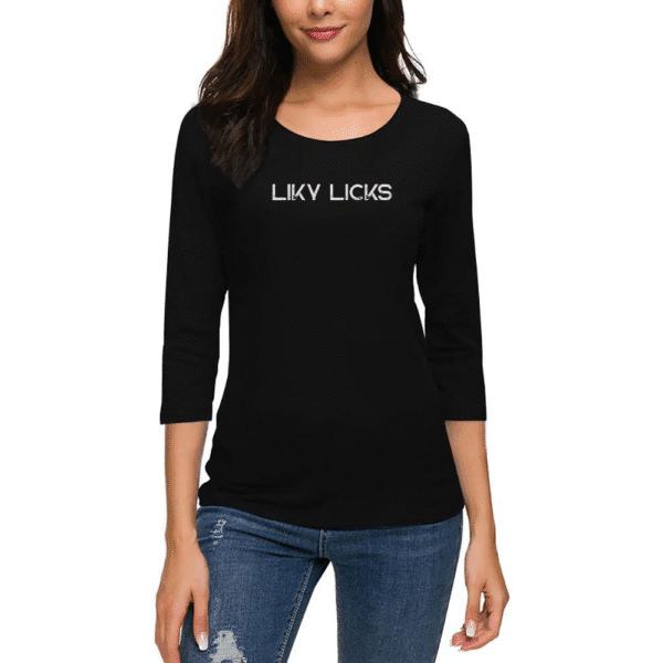 "Women’s Long Sleeve Cotton Tee – Soft & Comfortable" - Image 3