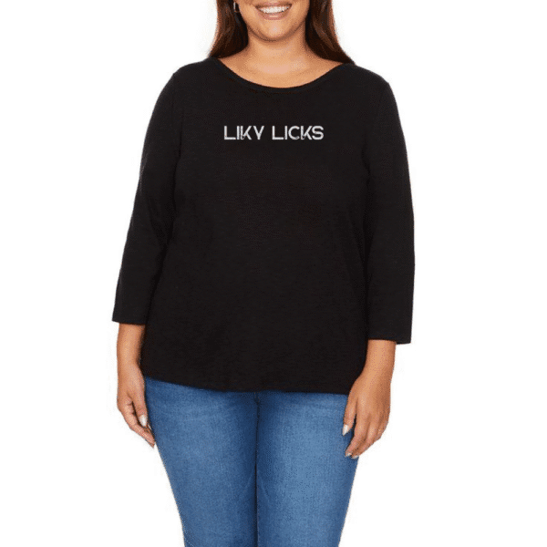 "Women’s Long Sleeve Cotton Tee – Soft & Comfortable" - Image 4