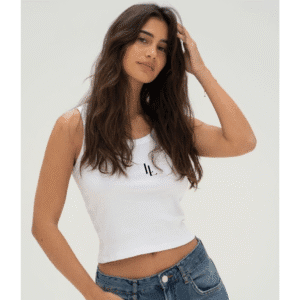 "Women’s Pure Cotton Crop Tank – Soft & Stylish"