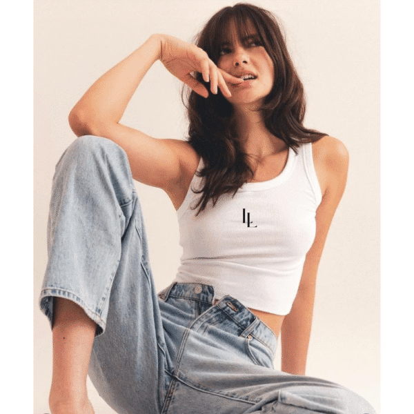 "Women’s Pure Cotton Crop Tank – Soft & Stylish" - Image 4
