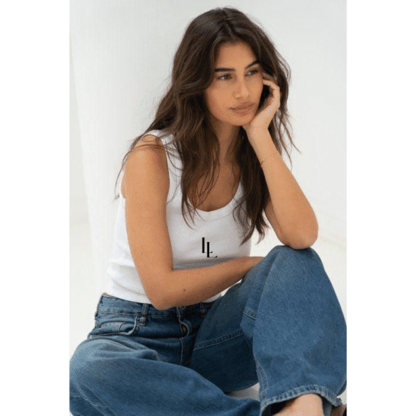 "Women’s Pure Cotton Crop Tank – Soft & Stylish" - Image 3