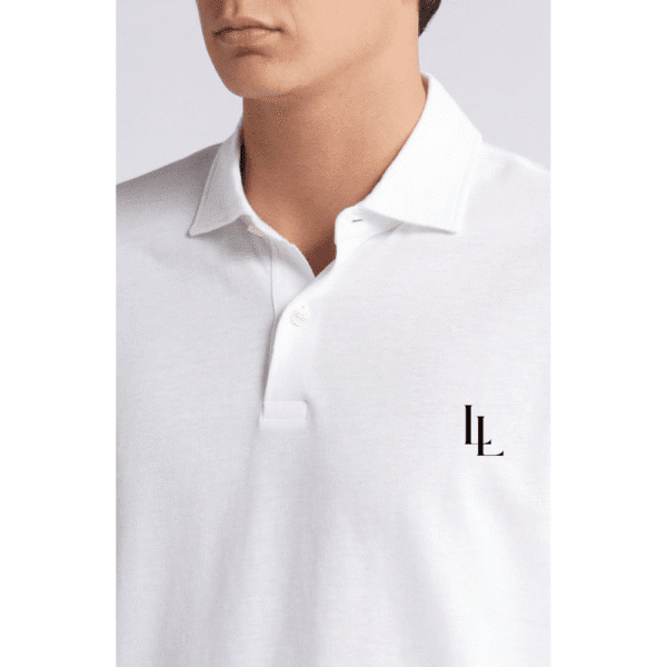 Men's Polo luxe T-shirt - Image 3