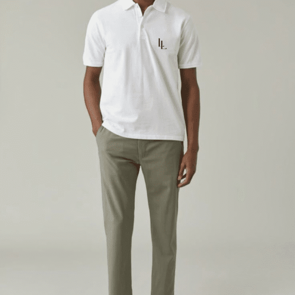 Men's Polo luxe T-shirt - Image 2