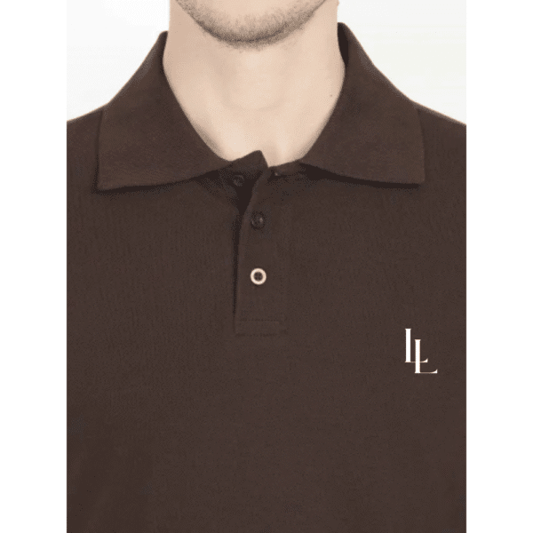 Men's Polo luxe T-shirt - Image 4