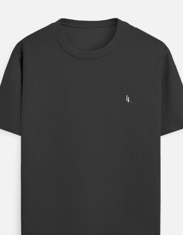 Standard Crew T-Shirt (Black) – Classic Comfort & Style - Image 3