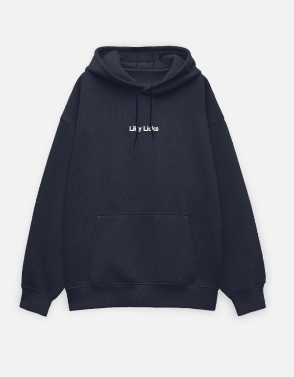 nevy blue hoodie